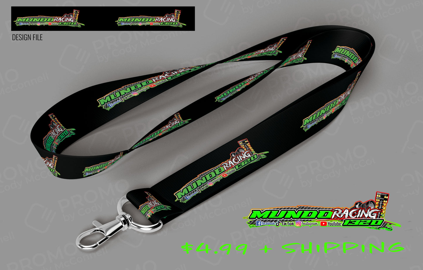 Mundo Racing 1320 - Lanyard